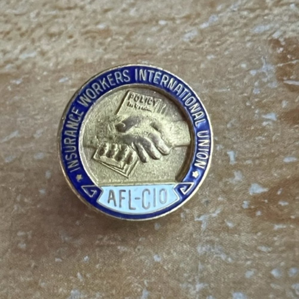 Insurance Workers International Union AFL CIO Pin
